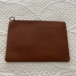 Madewell Leather Pouch Clutch